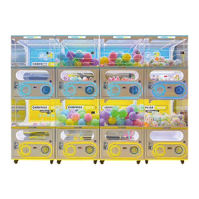Commercial Coin Invested Capsule Toys Distorted Egg Ball Automatic Vending Machine Capsules