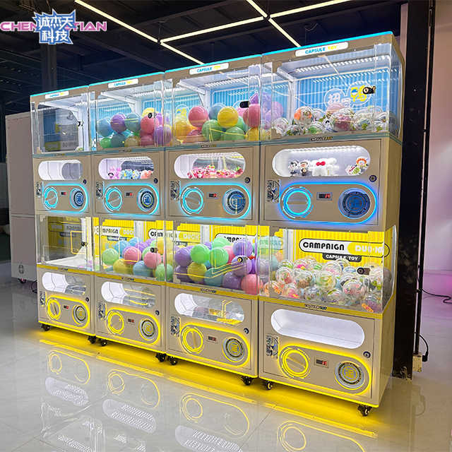 Commercial Coin Invested Capsule Toys Distorted Egg Ball Automatic Vending Machine Capsules