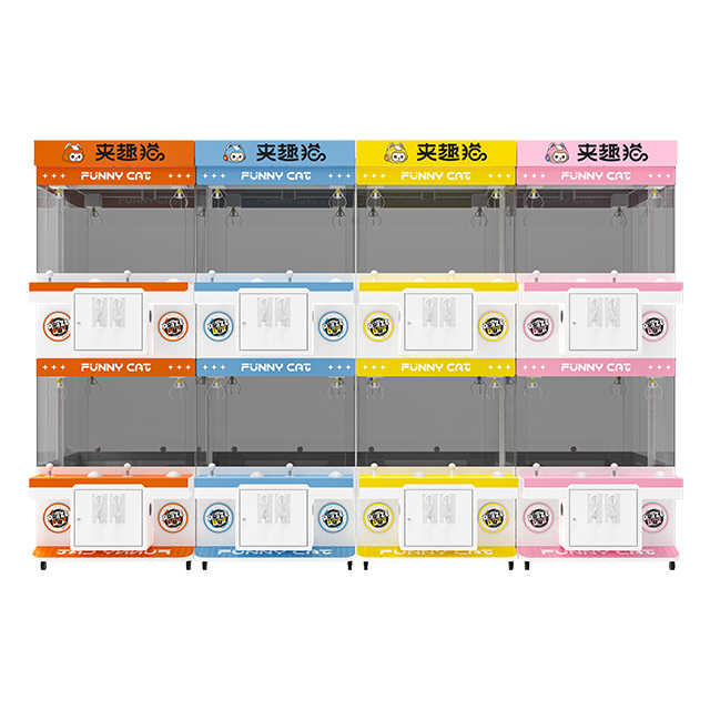 Hot -selling Coin Doll Machine Brazil's Special Claw Machine Large 4 People Plush Doll Claw Machine on Friday