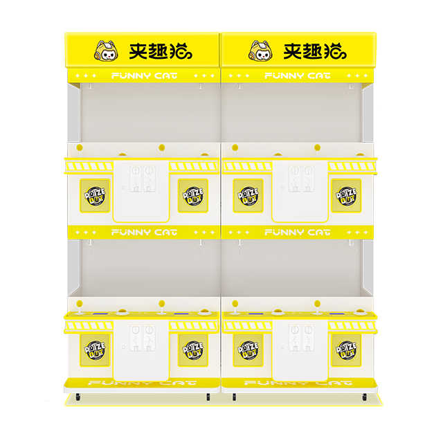 Newly Designed Parent -child Four -person Entertainment Claw and Arcade Game Machine Indoor Sports Entertainment