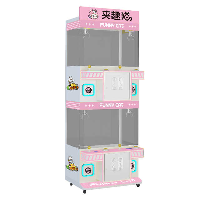 Newly Designed Parent -child Four -person Entertainment Claw and Arcade Game Machine Indoor Sports Entertainment
