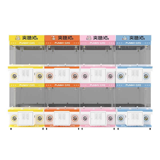 Amusement Park Indoor Commercial Mini Mini Claw Machine Small Toy Coins to Play Games Four People Claws Heavy Machine
