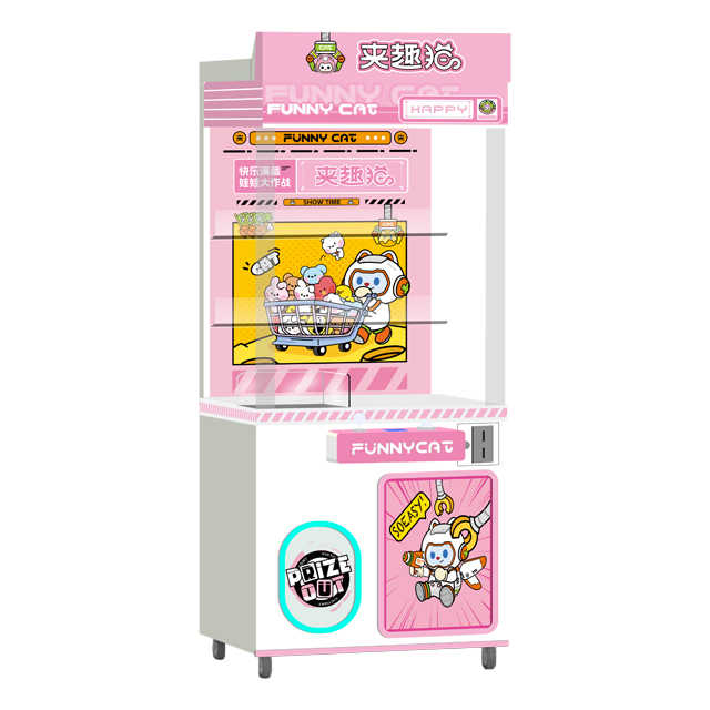 Children's Mini Crane Claw Machine Kit Mini Plush Toy Grab Doll Gift Claw Machine