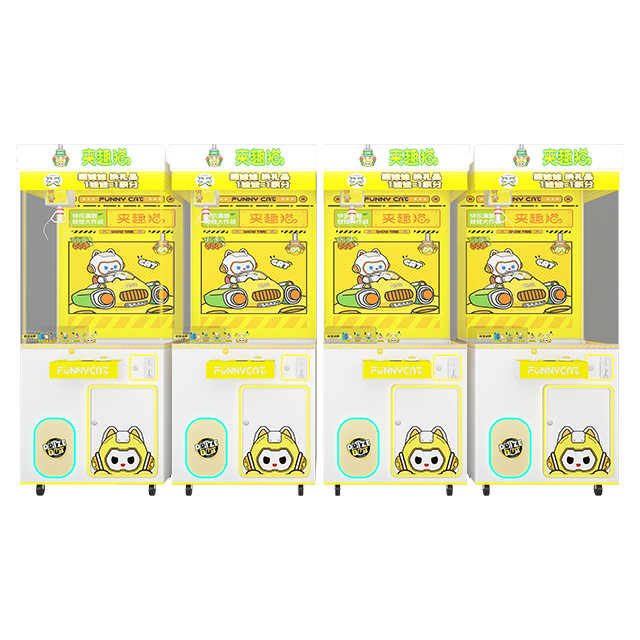 Wholesale Coin Gaming Arcade Crane Doll Machine Custom Smart Watch Catcher Mini Plush Toy Claw Machine