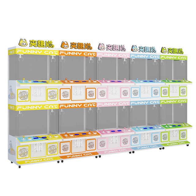 High -quality Four -person Claw Doll Gift Game Machine Children's Coin Investment Boutique Entertainment Arcade Exchange