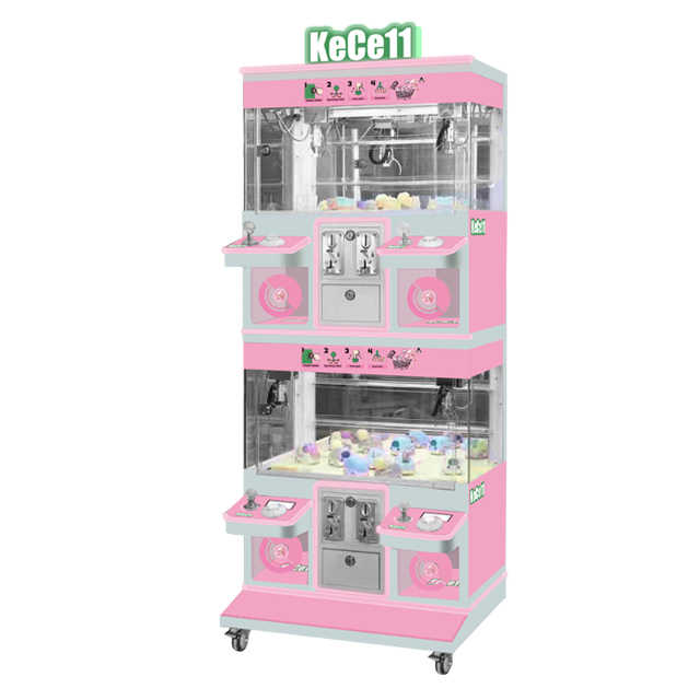 Coin 4 -person Mini Claw Machine Street Game Four -person Dolls With Heavy Machine Boutique Toy Capture Machine
