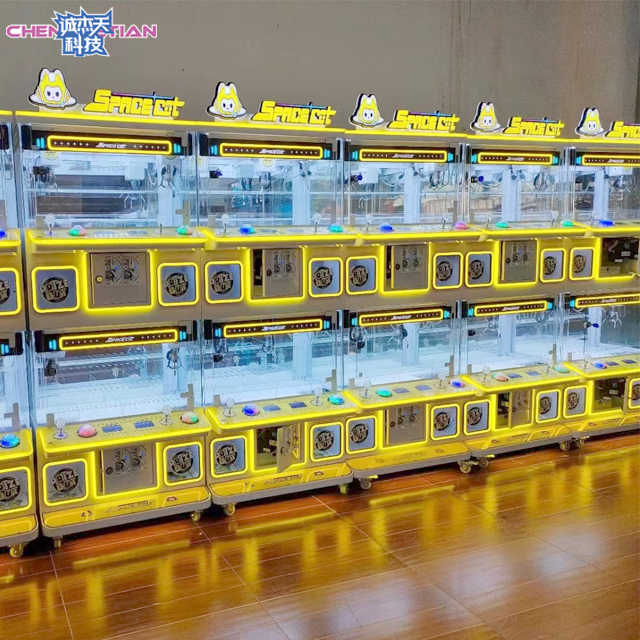 High -profile Custom Toy Claw Automatic Vending Machine 4 People Mini Crane Claw Machine Arcade Selling