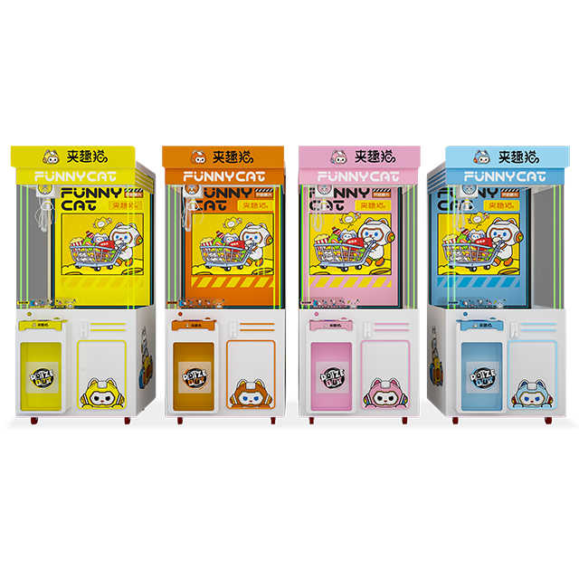 Video Game City Net Red All -Transparent Shopping Mall Grabbing Machine Large Cycket Doll Gift Machine