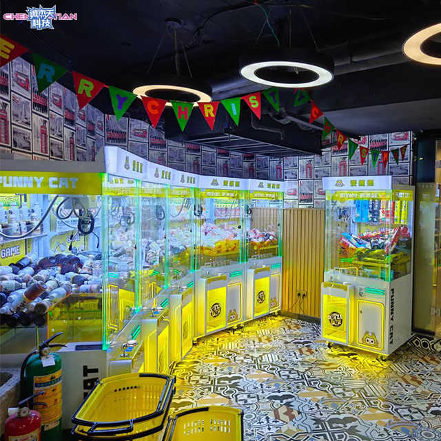 High -quality Mini Arcade Crane Game Grabbing Claw Machine Coin Doll Machine Wholesale
