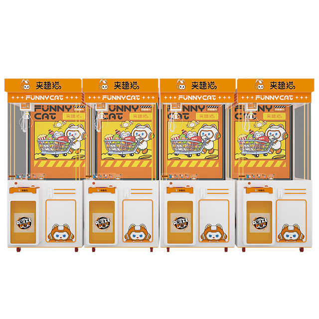 New Design Clip Doll Machine Mini Gift Doll Capture Gift Automatic Vending Machine