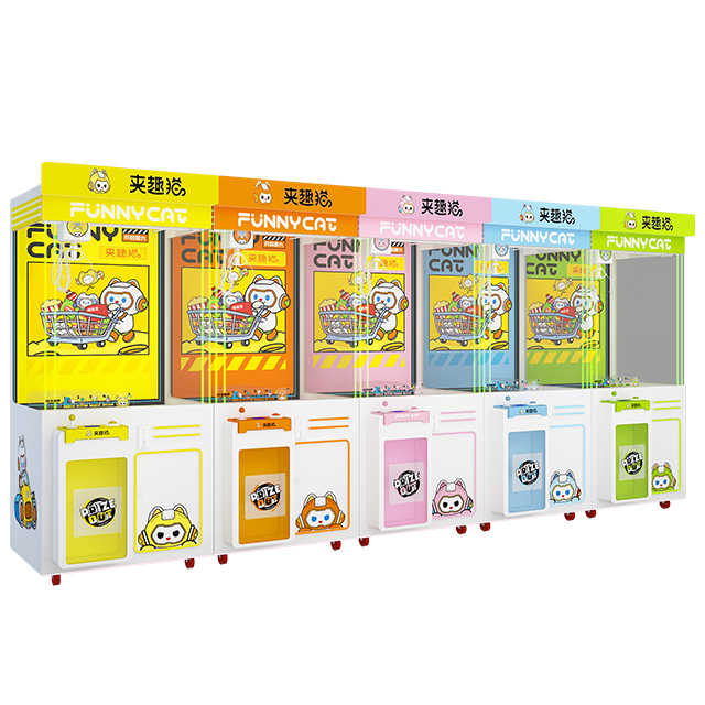 Wholesale Luxury Large -scale Commercial Coin Clip Small Statue Equipment Custom Capture Toy Doll Machine