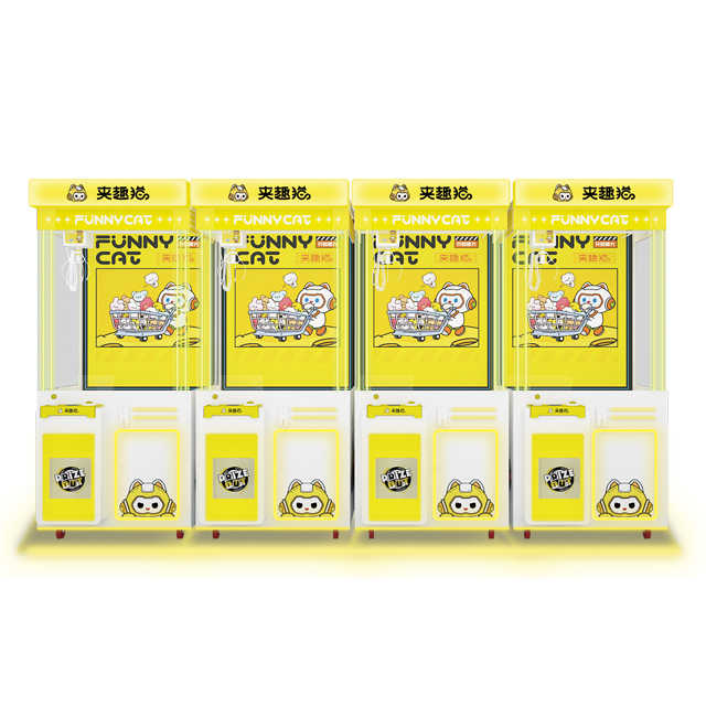 Cheap Commercial Mini Claw Machine Small Doll Machine Plastic Coin Investment Claw Arcade Game Machine