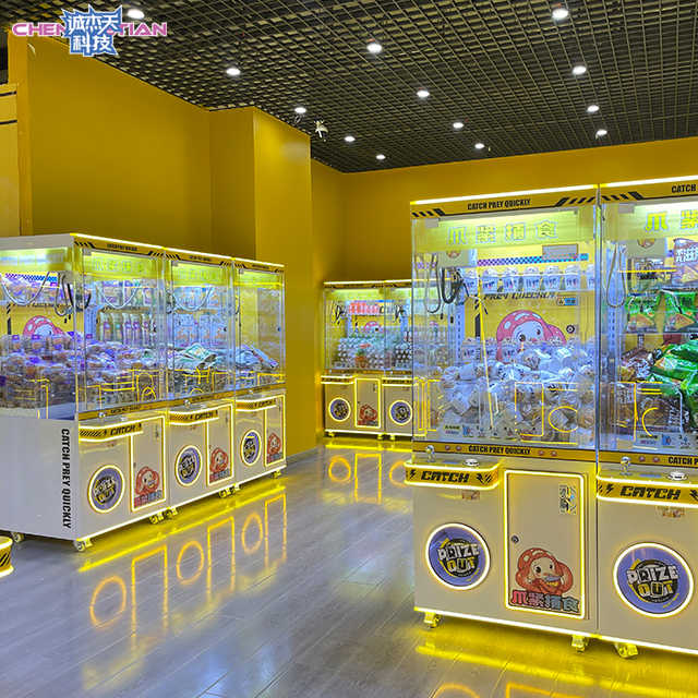 Toy Plush Catchers pink Claw Machine With Bills, Arcade Game Doll Prize Coin Hand Claw Crane