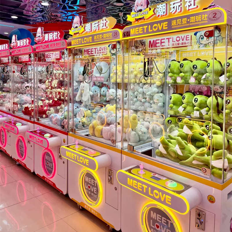 Factory Wholesale Coin Toys Claw Machine Arcade Machine Mega Mini Claw Machine for Sale