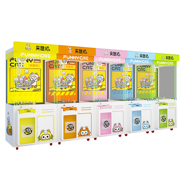 Cheap Commercial Mini Claw Machine Small Doll Machine Plastic Coin Investment Claw Arcade Game Machine