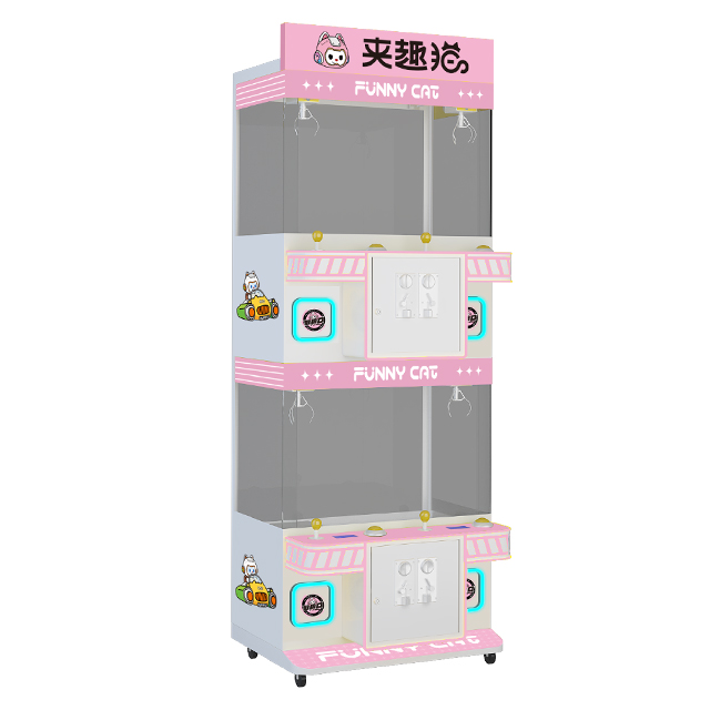 New Four -person Award -themed Design Sticker Overall Doll Unmanned Net Red Four -person Doll Machine