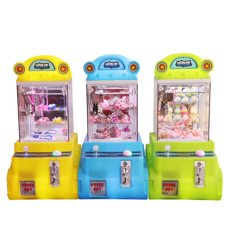 High Quality Customized Mini Crane Claw Toy Vending Machine Coin Operated Prizing Game for Children and Kids