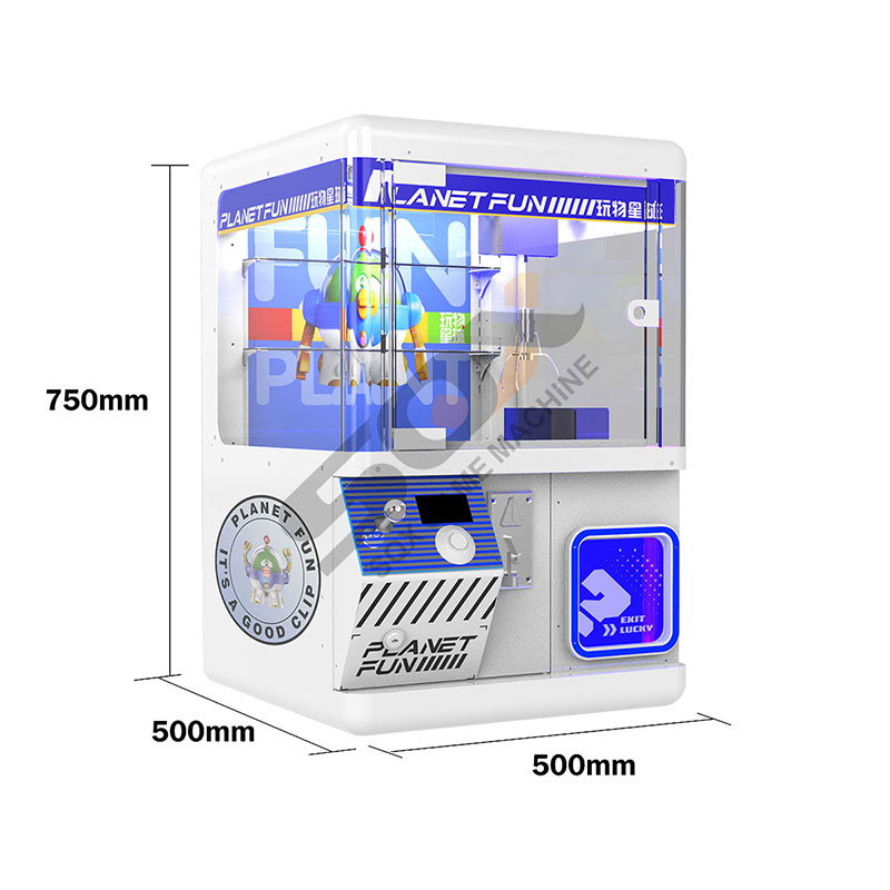 Factory Wholesale Coin Operated Candy Arcade Game Cheap Mini Claw Machine for Malaysia Small Toy Crane Claw Machine
