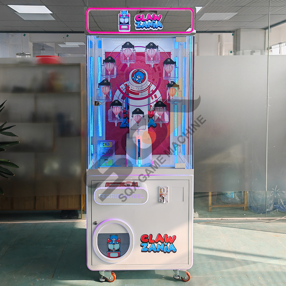 Coin-Operated Claw Crane Gift Game Machine Indoor Sport Amusement for Kids Featuring Dolls & Tanks