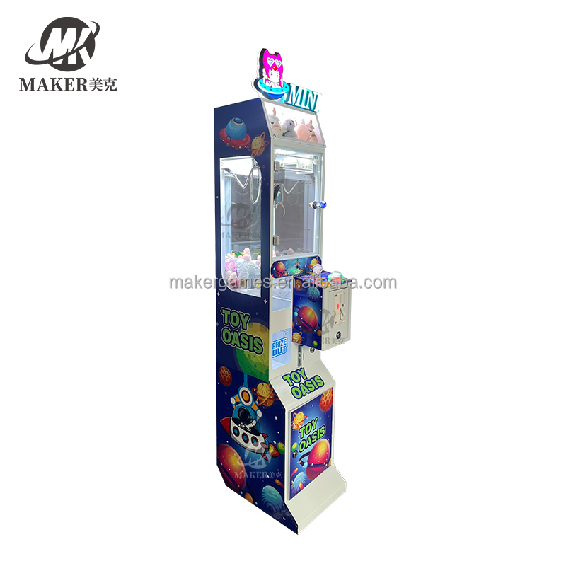 Maker LED Crane Toy Claw Machine Coin Operated Gift Machine for Family Parent-Child Entertainment Center