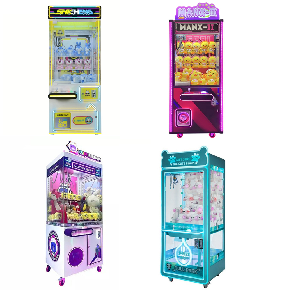Custom Coin Operated Crazy Toy 2 Gifts Catch Dolls Toys Claw Crane Machine Doll Castle Claw Crane Machine for Sale Philippines