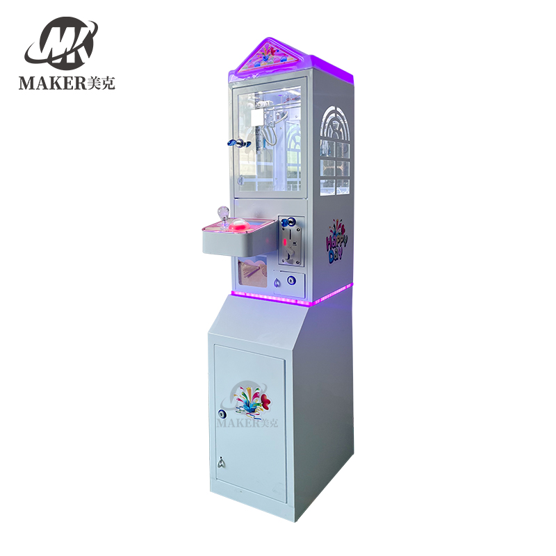 Mini Toys Claw Crane Machine Blue Yellow Purple Claw Doll Machine Kit for Kids