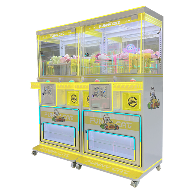 2 Player Commercial Coin Subdistors Plush Toys Claw Auto Sales Machine Sales Map Customized Bi -Claw Gift Game Machine