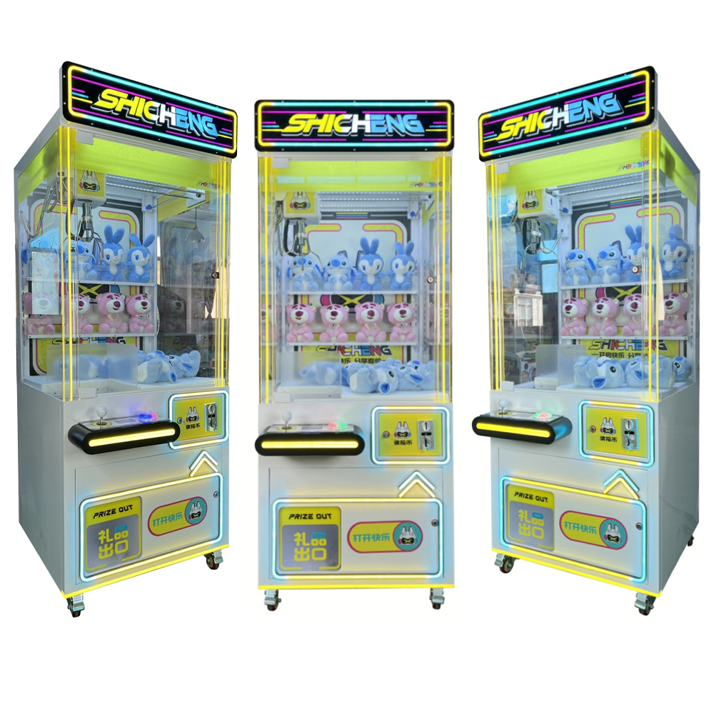 Custom Mini Super Claw Crane Machine Arcade Multiple Colour Candy Game Claw Machine Doll Park Teddy Bear Claw Machine