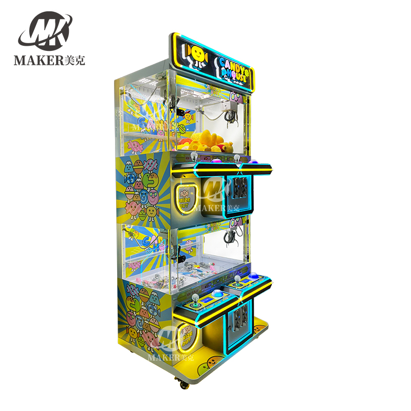 High Quality Factory Price Arcade Game Center Coin Operated Metal 4 Players Claw Game Doll Machine Mini Claw Crane Machine