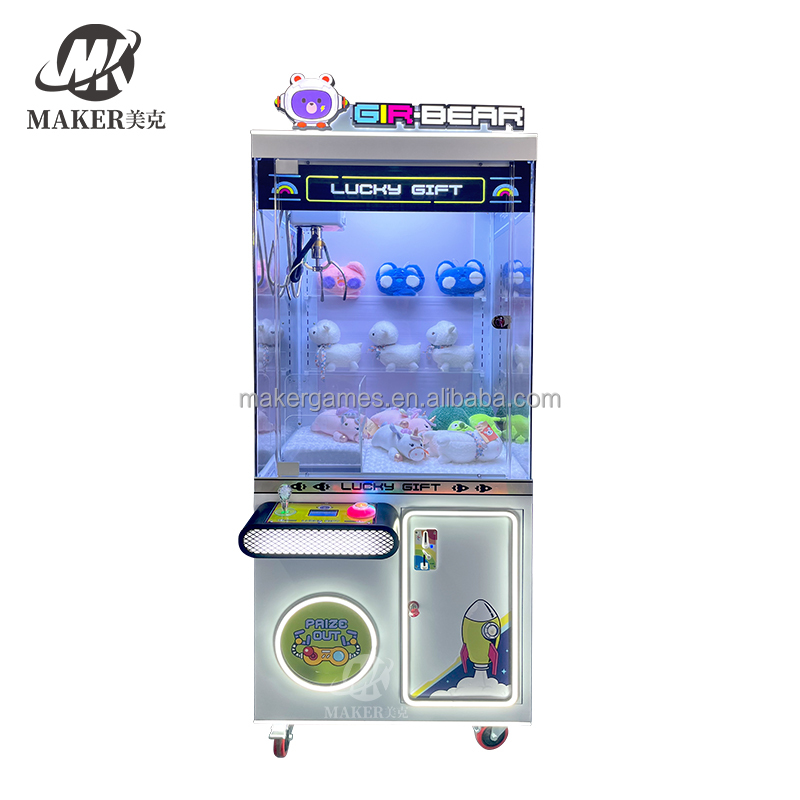 Maker Coin-operated Toy Claw Machine Plastic Doll Arcade Crane Machine Claw Metal Game Machine