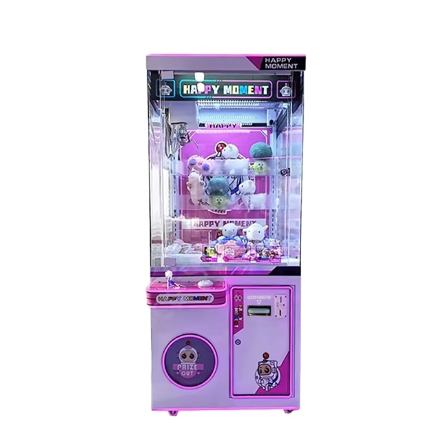 Wholesale High Quality Amusement Equipment Coin-operated Arcade Plush Toy Catcher Prize Vending Machine