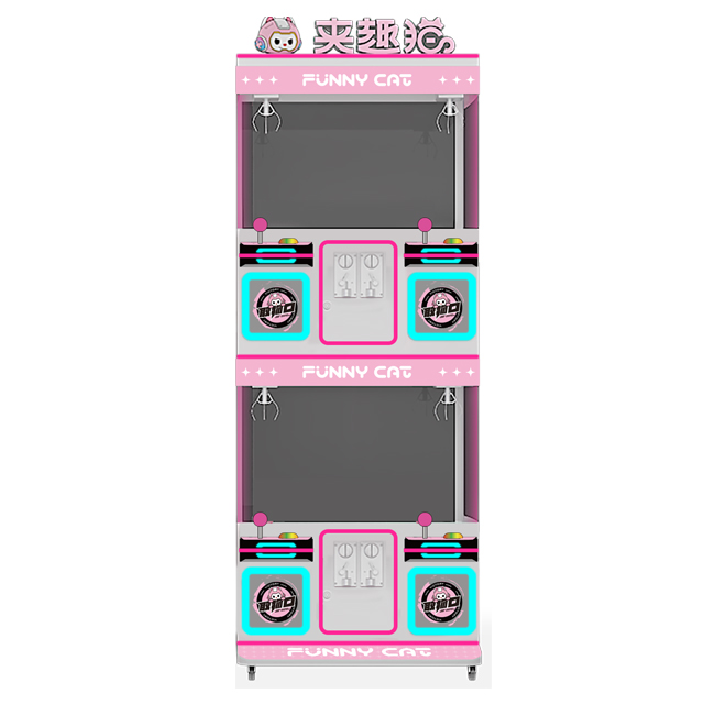 Manufacturer Supply Dolls With Heavy Machine Four -person Custom Entertainment Toy Claw Claw Crane Model Doll Machine for Sale
