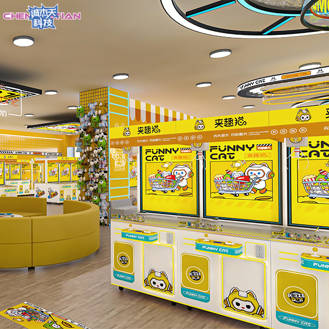 Popular Mini Claw Crane ODM/OEM Coin -type Toy Claw Automatic Vending Machine