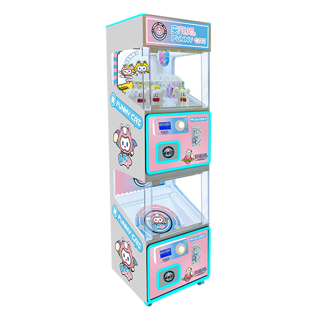 Double -layer Food and Game Toys Mini Gaza Peng Machine Multi -payment, Plus Chapeng Machine