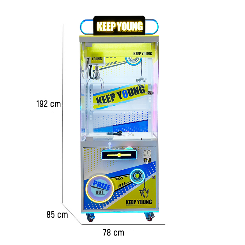 Riteng Best Sale Claw Machine Prizes Crane Arcade Claw Machine Game With Bill Acceptor Baby Bear Japan Claw Machine