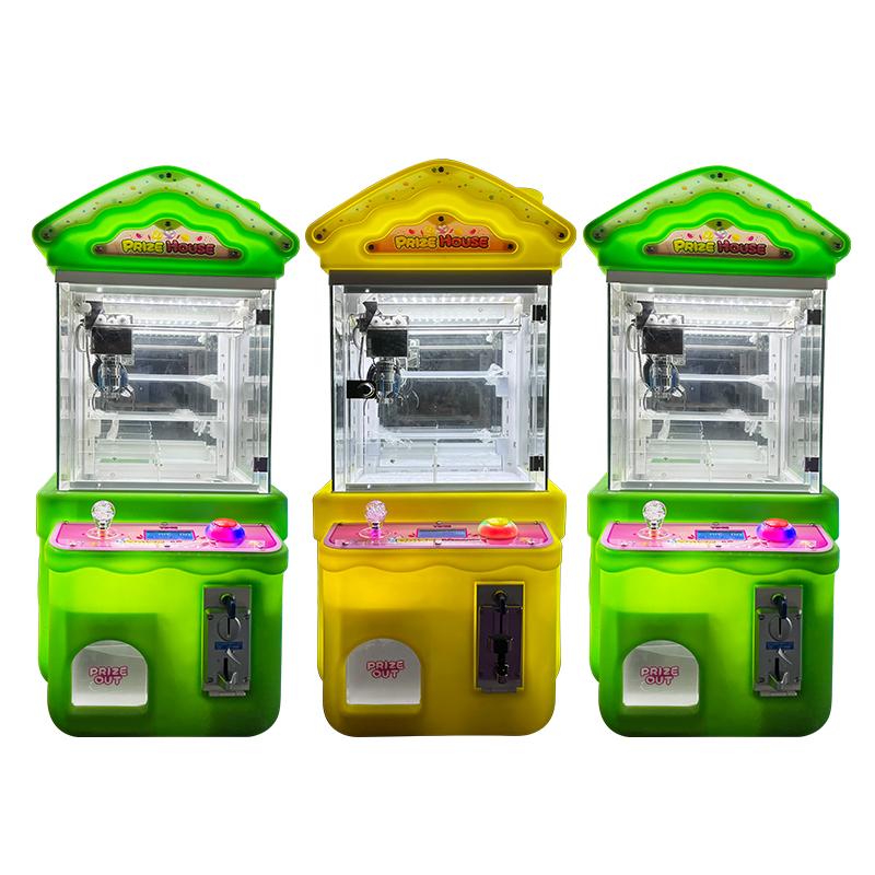 Maker Mini Claw Machine Coin-Operated Prize House Arcade Small House Plastic Claw Crane Machine