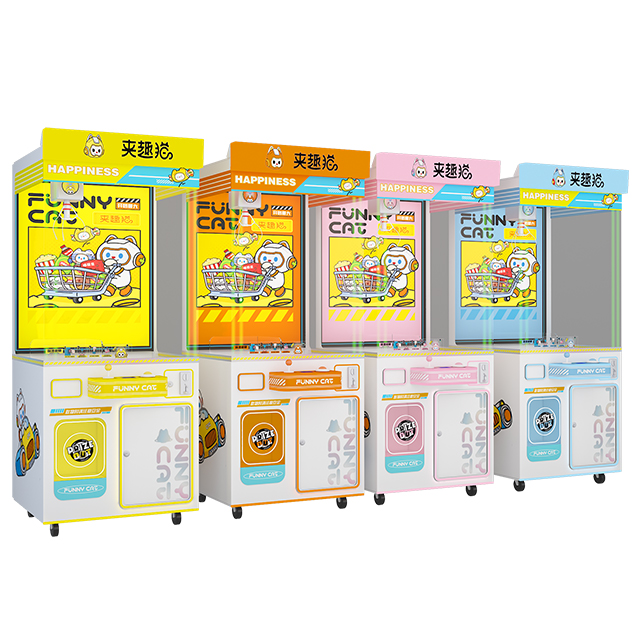 Luxury Street Claw Machine Bringing Motors Receiver Push Coin Doll Machine Children's Game Caps Claw Machine