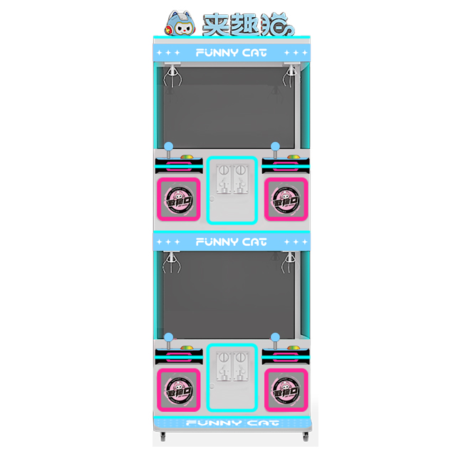 Coin 4 -person Mini Claw Machine Street Machine Games Four -person Boutique Cranes Crane Mini Plush Toy Claw Crane Machine