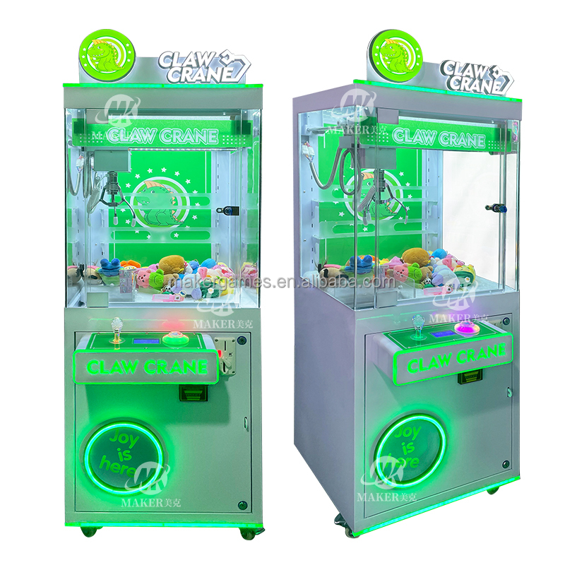 Maker Electronic Mini Crane Claw Machine Coin Operated Gift Vending Machine Custom Arcade Plush Toy Mini Claw Crane Machine