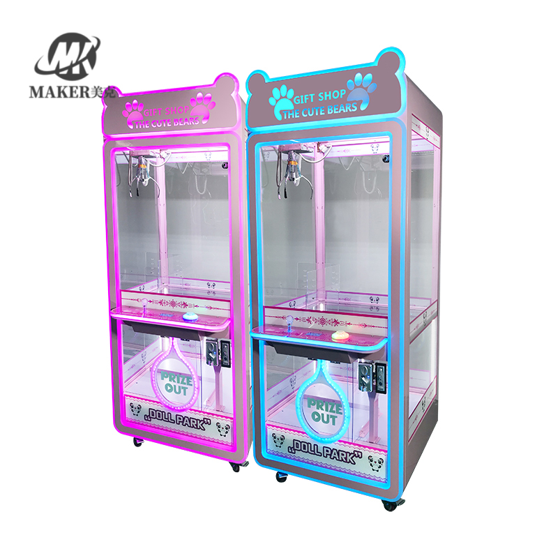 2024 Newest Coin Operated Games Small Toy Claw Crane Machine Mini Claw Machine for Sale