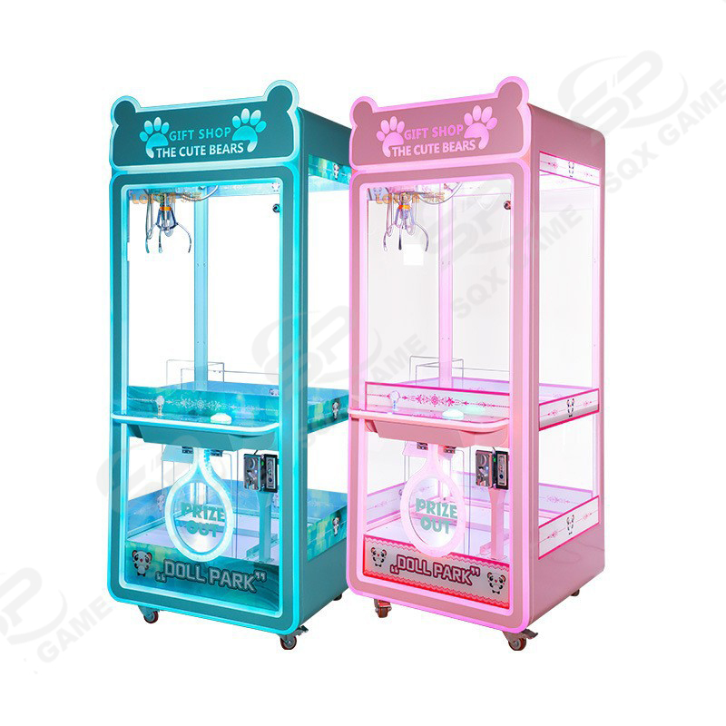 Cheap Price Crane Plush Toys Human Catch Game Doll Machines Kit Mini Claw Machine