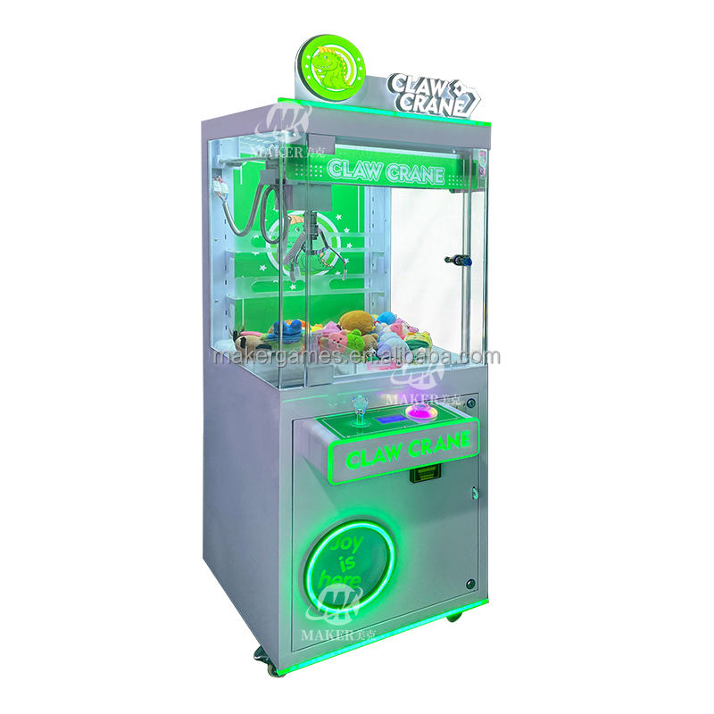 Maker Operated Crane Machine Fully Transparent Customized Crane Machine Low Price Snack Catching Machine