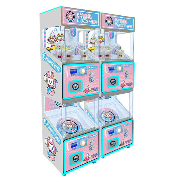 Low -price Food Game Clip Giggle Game Machine Coin Operation Indoor Claw Gift Game Console Sells