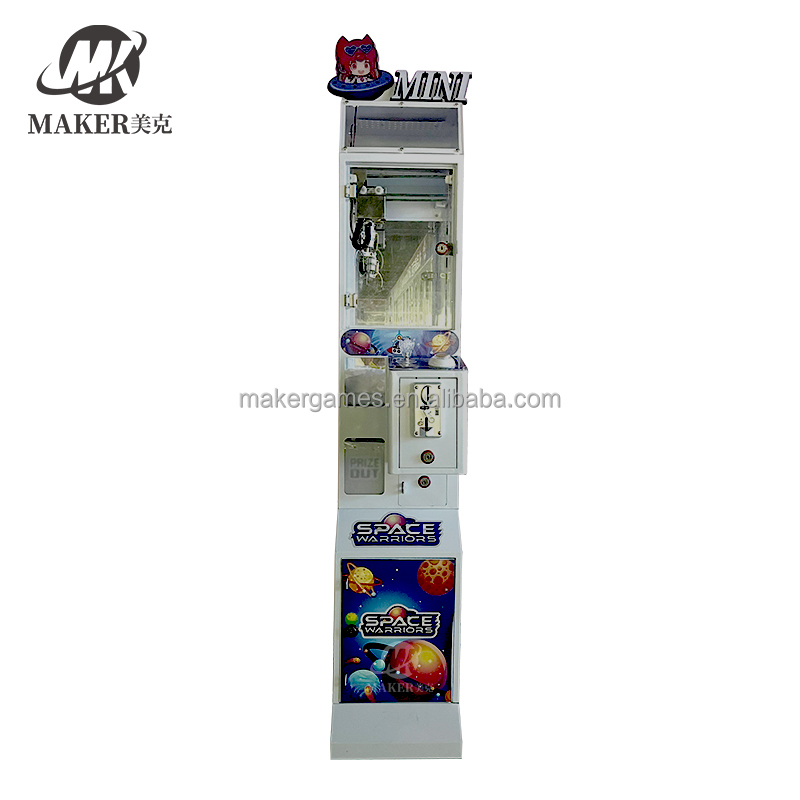 Claw Game Crane Machine Plush Toy Boutique Arcades Amusement Venue Coin Operator Mini Claw Machine With Bill Acceptor