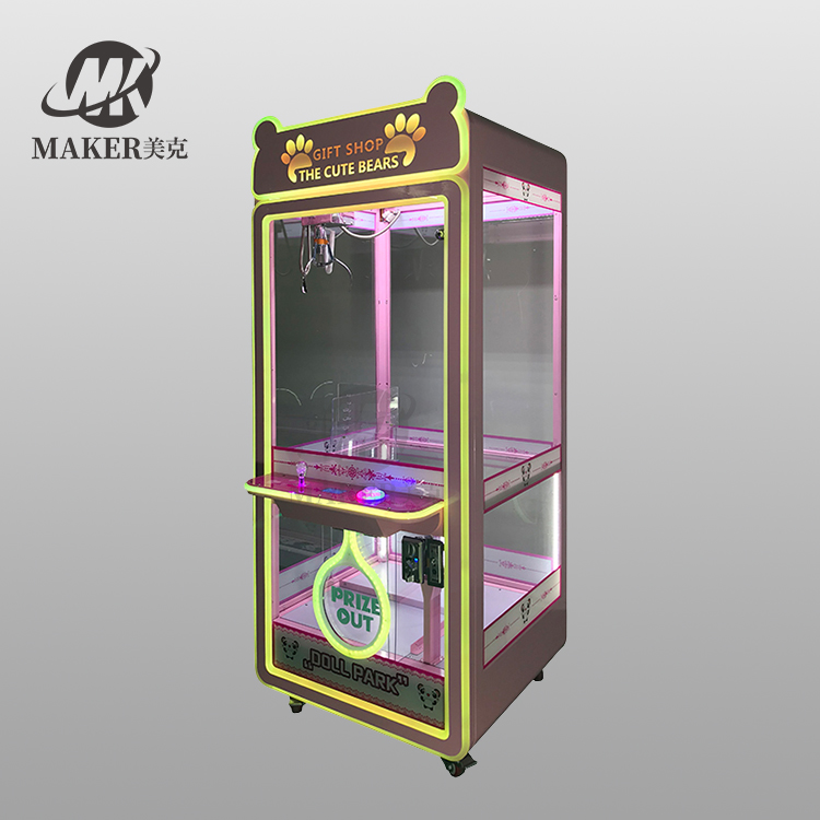 New Type Claw Crane Vending Machines Multicolor Toy Crane Claw Machine for Sale