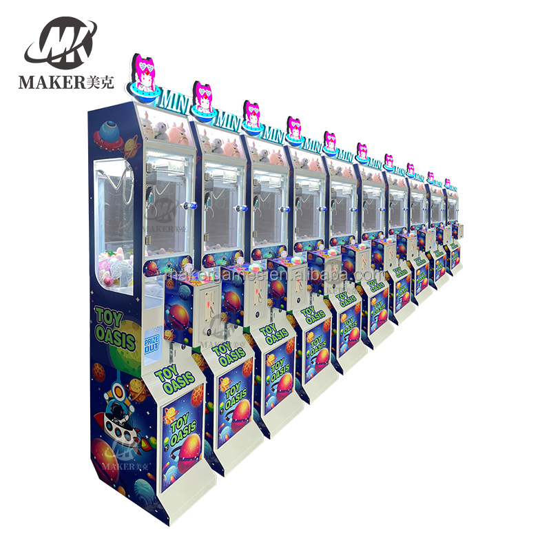 New Design Mini Claw Machine Coin Operated Games Claw Game Machine With Coin Acceptor